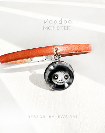 Voodoo monster - bransoletka skórzana, Ewa Saj Fotografie