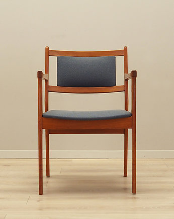 Fotel tekowy, duński design, lata 60, produkcja: Dania, Przetwory design