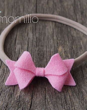 Opaska do włosów Butterfly Bow Pink, Momilio