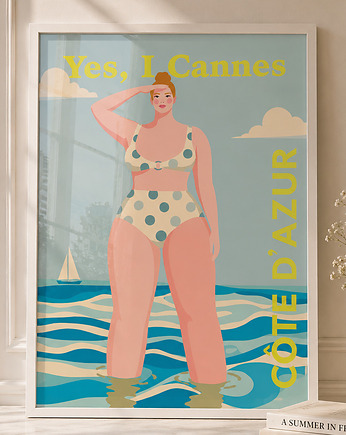 Plakat Yes, I Cannes, Tableau Edition