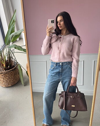 Torebka SCANDI milk chocolate premium - skóra naturalna, paulinaschaedel