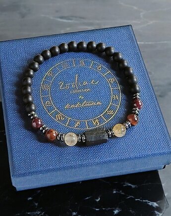 LEW - zodiac collection - bransoletka na gumce, kaktusia