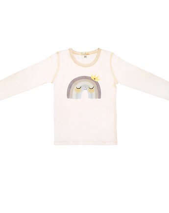 T-shirt dziecięcy z tęczą, Olly & Arya