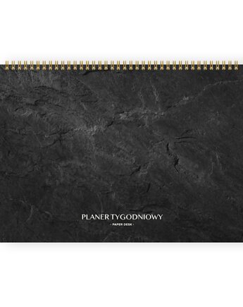 Planer tygodniowy A4 na spirali Calm, PaperDesk