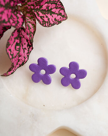 Sztyfty kwiatki mini fioletowe, Dwie Gliny