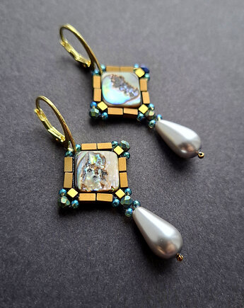 Kolczyki w barwach muszli no1, Motywator Eweliny