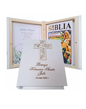 Komunia Święta, Pamiątka, Biblia - BkB06, Prowansalska Manufaktura