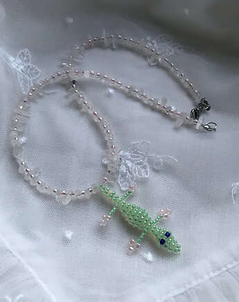 Naszyjnik krokodyl, Meadow Jewelry