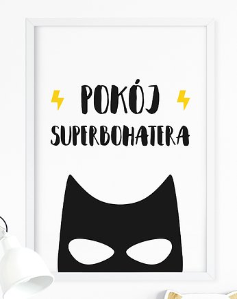 PLAKAT POKÓJ SUPERBOHATERA P065, Yoko Design