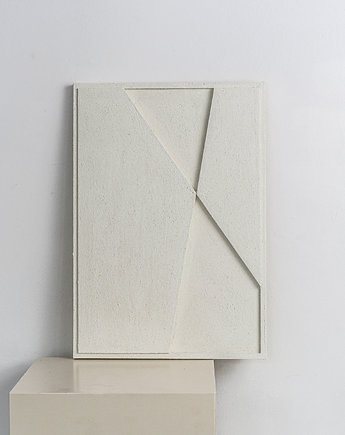 Minimalistyczny obraz 3D / relief 35x50 / Simple.02, Luumi Studio