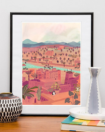 Maroko - plakat A3, minimalmill