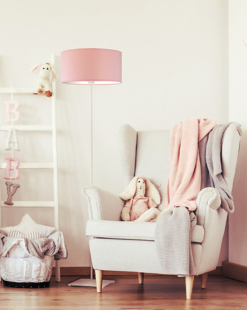 Lampa podłogowa dla dzieci SOFIA KIDS z pastelowym abażurem, LYSNE