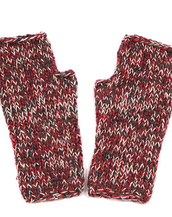 Mitenki Ewelina-bezszwowe rękawiczki bez palców z krótkim kciukiem, RękaProduction