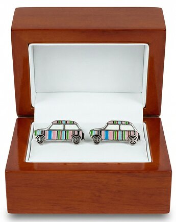 SPINKI DO MANKIETÓW koszuli samochód maluch fiat, AKADEMIA STYLU