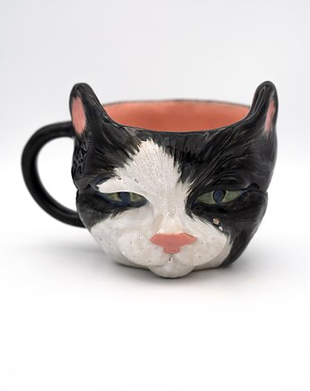 Kubek kot, panika ceramics