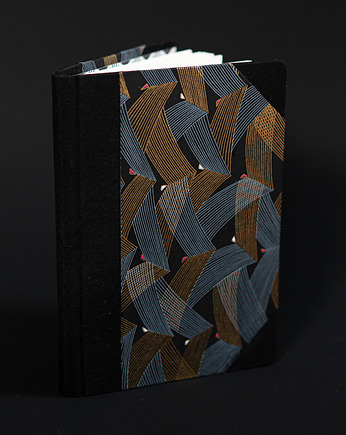 Notes w kropki Bullet Journal Czarny, iblush