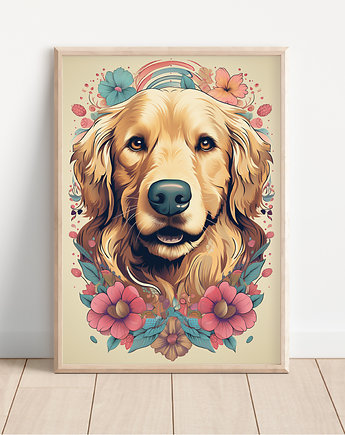 Plakat golden retriever, Whatever the timezone