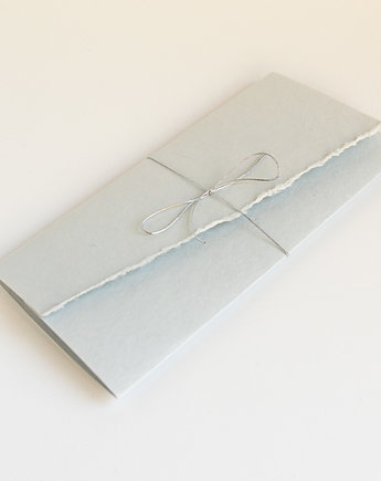 Naturalna karta ślubna minimalistyczna, Papiernik