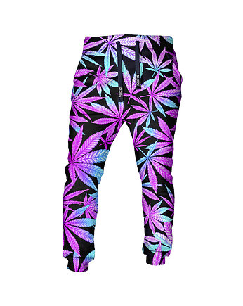 DR.CROW Spodnie Fullprint Cannabis, DrCrow