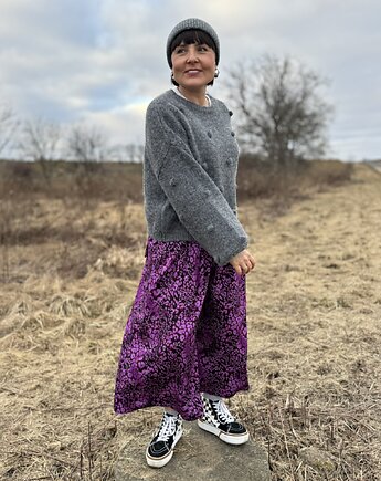 Wiskozowe kuloty w cętki, Glucka