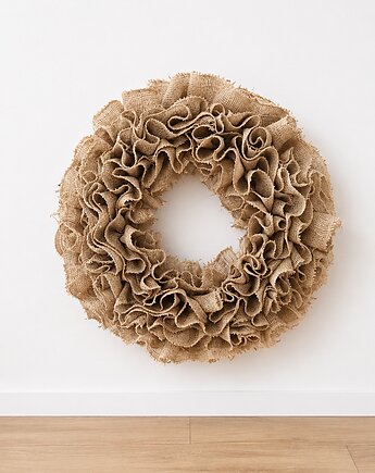 Wianek z juty 60 cm, MiAdi