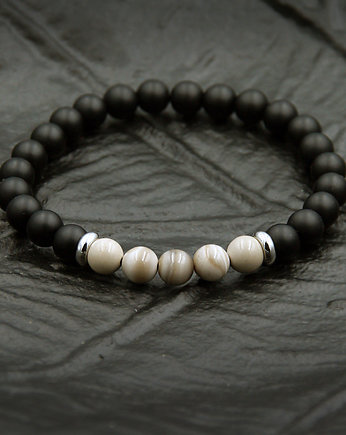 OPTYMIZM, SIŁA - krzemień pasiasty, onyks, kaktusia