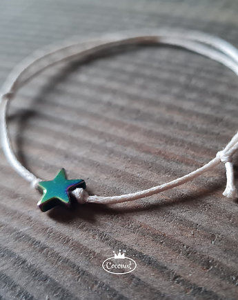 Bransoletka STAR gwiazdka hematyt, COCONUT