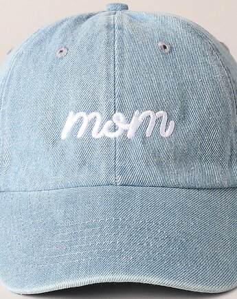 Czapka z daszkiem MOM Jasny jeans, Cudowianki