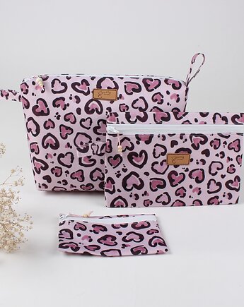 Komplet 3 kosmetyczek - idealny prezent walentynkowy, gucialoveskids