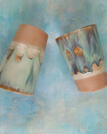 Kubek ceramiczny ręcznie robiony, Ceramika Wydry