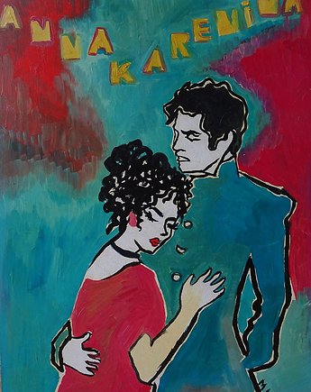 Obraz do salonu Anna karenina, alice oil on canvas