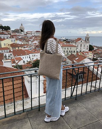 Shopperka wykonana na szydełku, Passatempo handmade