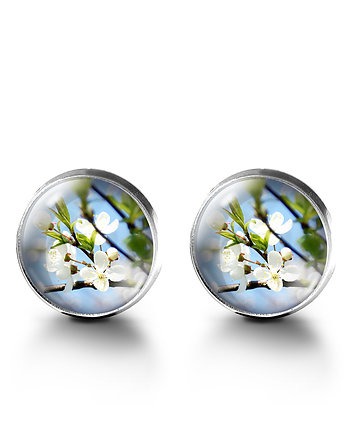 Kolczyki sztyfty - Błękitne niebo, yenoo