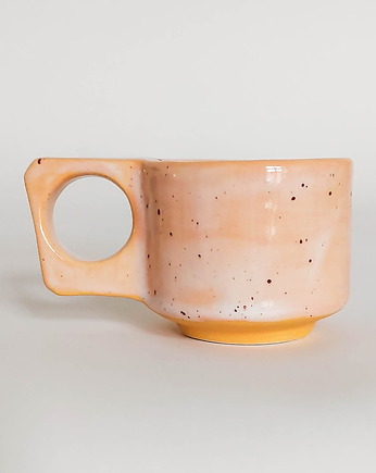 Porcelanowa Filiżanka Espresso Pomarańczowy, Jira Ceramics