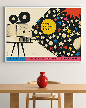 Plakat "Kino Kosmos", Agata Małecka