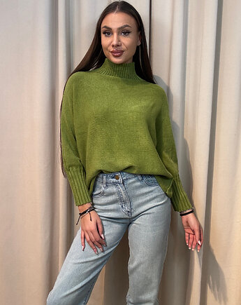 Wiskozowy golf Verde, SOLO moda