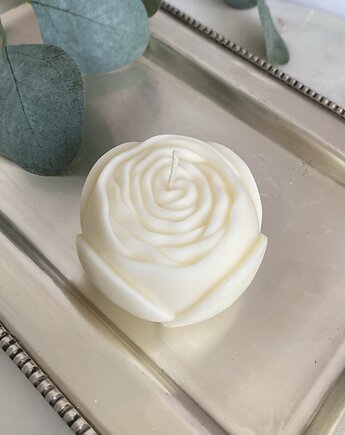 Świeca sojowa ekologiczna dekoracyjna "Flower" 58x40mm, Coccola JEWELLERY