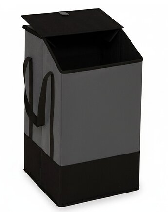 Torba na pranie 57x32x30 cm LAVAZZA 45 litrów antracytowa, MIA home