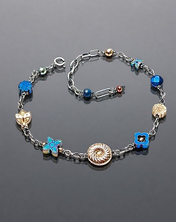 Colours mix vol. 10 /deep blue / - bransoletka, Katia i krokodyl