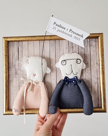 I Rocznica Ślubu prezent, Szmaciane Misie
