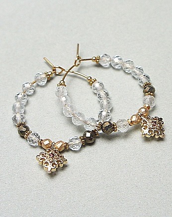 Alloys Collection Wianki /Topaz/ - kolczyki /22.07.24/, KiKa pracownia