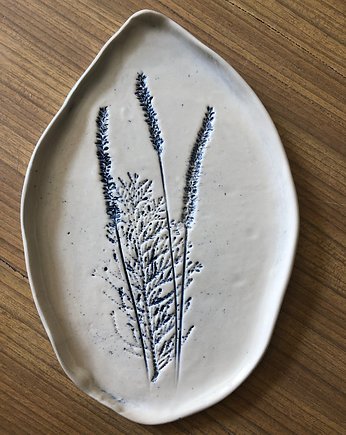 Patera ceramiczna, talerz ceramiczny, Blue Ceramic