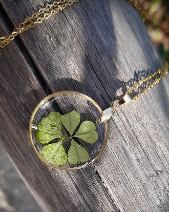 Wisiorek z koniczyną, Figa handmade accessories