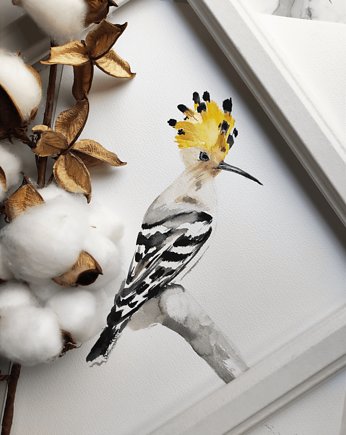 Akwarela dzięcioł, Wiktoria Borys Art