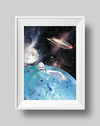 Plakat Kosmos | A4, natalia koniuszy