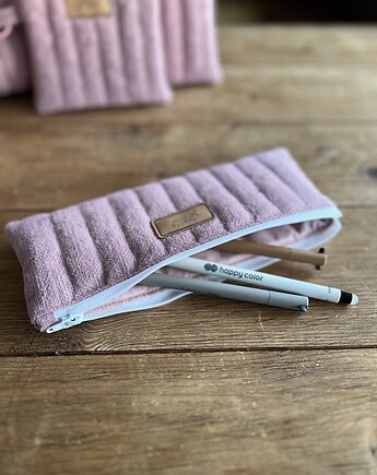 Piórnik lniany - zgaszony róż, gucialoveskids