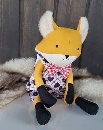 LIS lisek 44cm lalka kolekcjonerska z personalizacją haft, Kokodyna