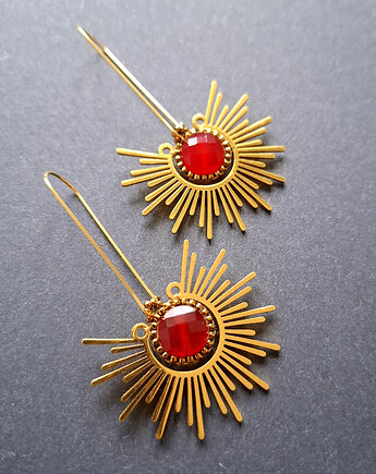 Kolczyki agat w słońcu no2, Motywator Eweliny