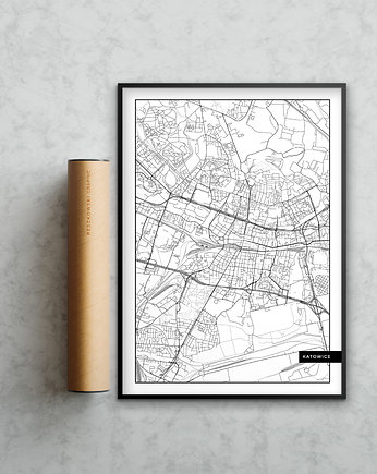 Plakat Miasto - Katowice, Peszkowski Graphic