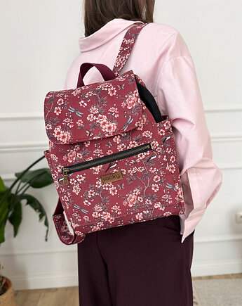 Plecak welurowy lucky sakura (Różne rozmiary), sacky bag